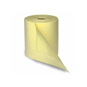 Rolo absorvente para quimicos, 40cm x 40 mts. Cap. 90lts.