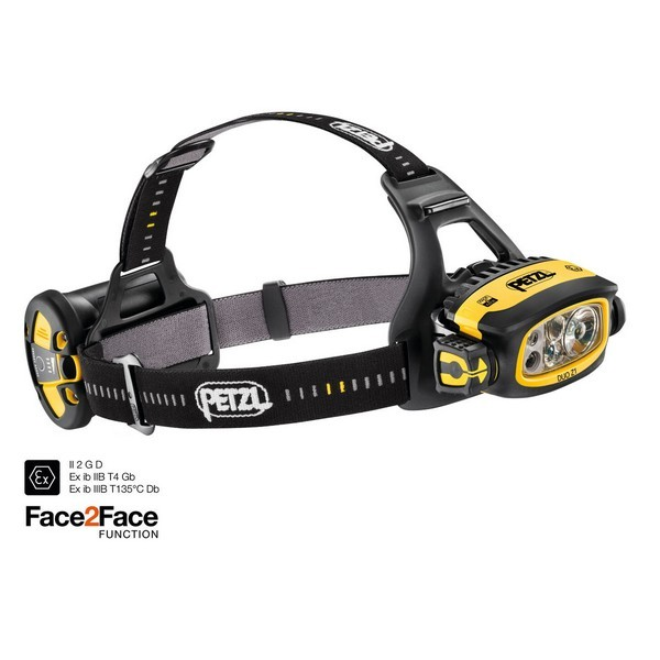 Lanterna de cabeça PETZL Duo Z1, cap. 360 lumens.