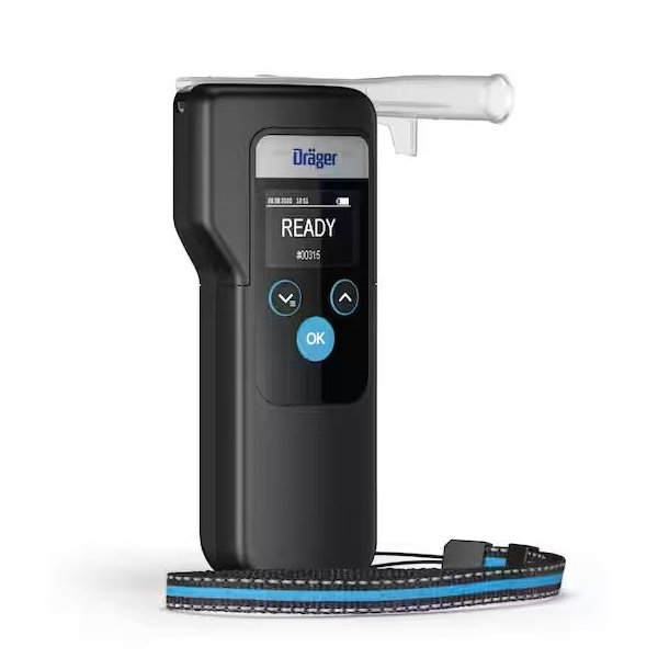 Alcoolimetro Drager Alcotest 6000, com Bluetooth.