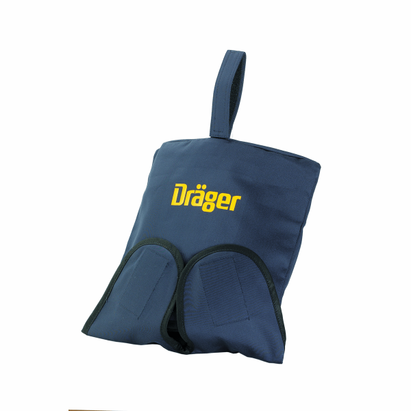 Saco Drager para transporte e protecção de máscaras.