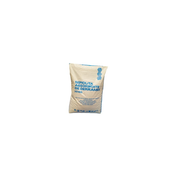 Granulado mineral (sepiolita) absorvente, 20/80,saco de 20kg