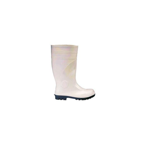 Bota (Galocha) Alimentar PVC na Cor Branco