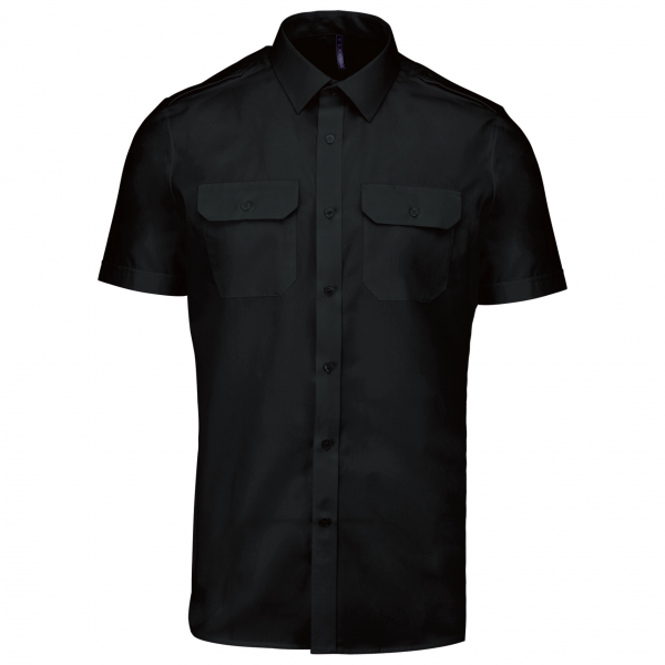 Camisa Kariban manga curta, 65%pol./35%alg. 115 g/m2.