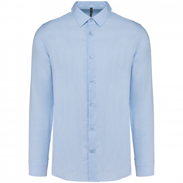 Camisa Oxford, m/ comprida, 70% algod/30% poliéster, 125g/m2