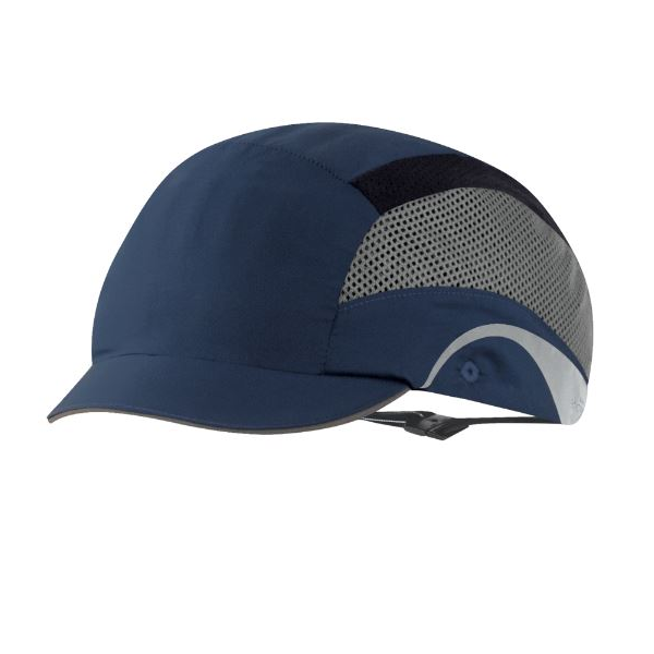 Boné de proteção JSP HardCap Aerolite, pala 2,5cm.