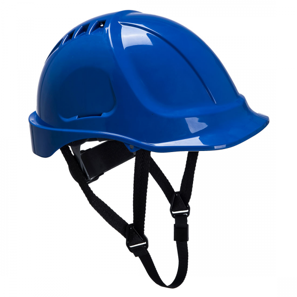 Capacete Endurance Azul Royal em ABS. Ventilado.