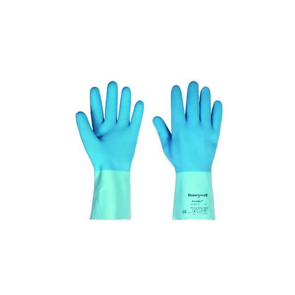 Luva Latex rugosa p/Ind.Alimentar FINEDEX®944-21 JERSEY GRIP