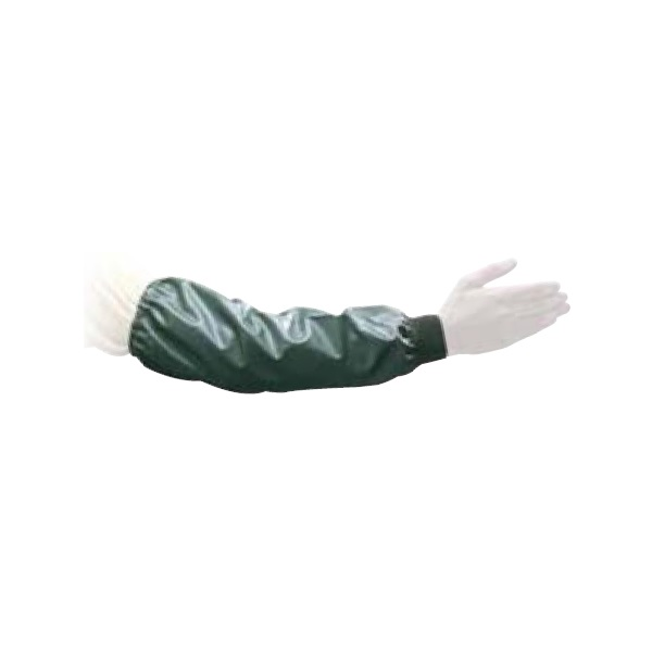 Manguitos em PVC (par)cor verde/cinza c/40 cms comprimento