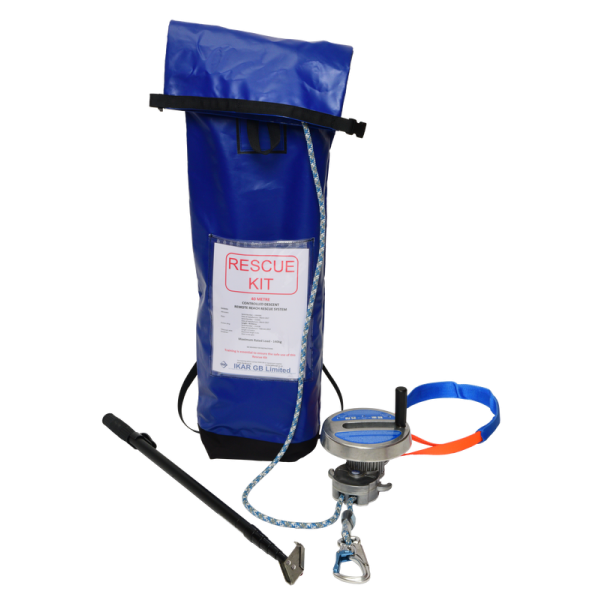 Kit de resgate com 150 mts de corda- Rescue Kit completo