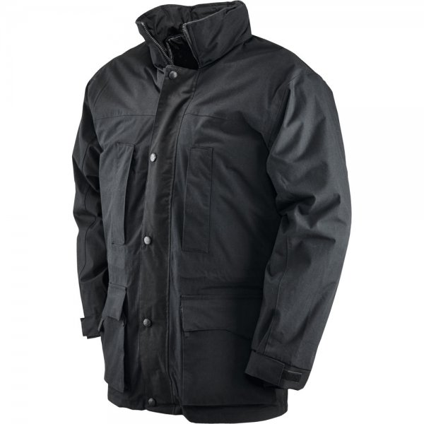 Parka Italiana de triplo uso em cor preto ICESHELF