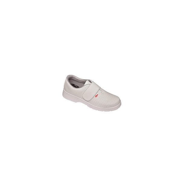 Sapato branco perfurado SRC+01