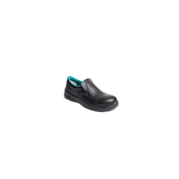 Sapato Panda Preto FURGONE tipo Moccasin S2 SRC Composite.