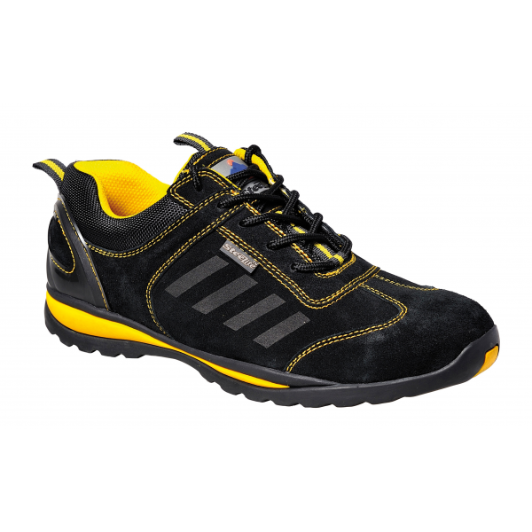 Sapatilha desportiva Lusum S1P amarelo/preto