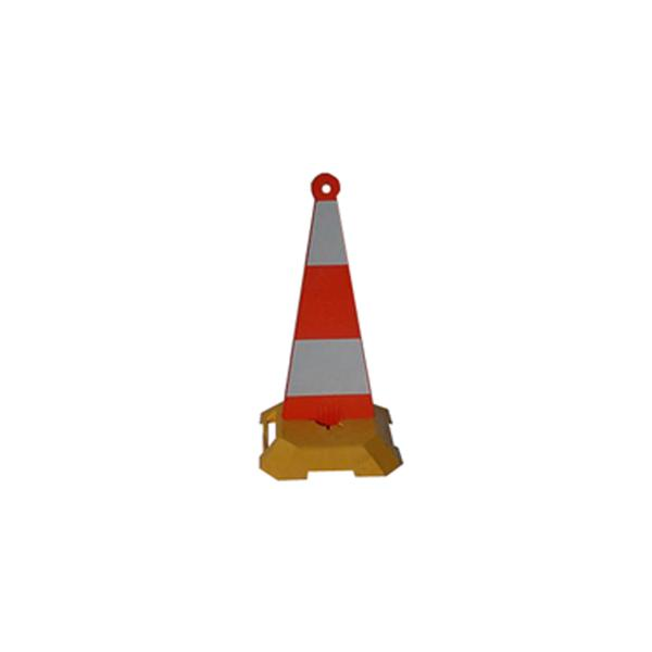 Sapata (base) amarela material leve p/ flat-cone