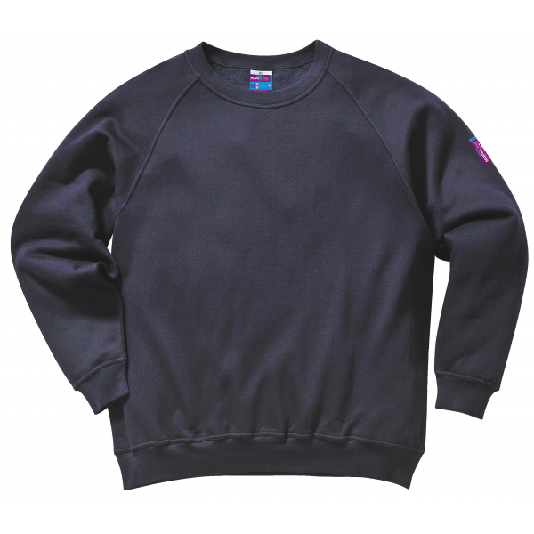 Sweat-Shirt ignifuga e anti-estatica EN11612/EN1149