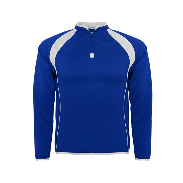 Sweatshirt cores combinadas, 85% poli/15% alg, 200 g / m2.